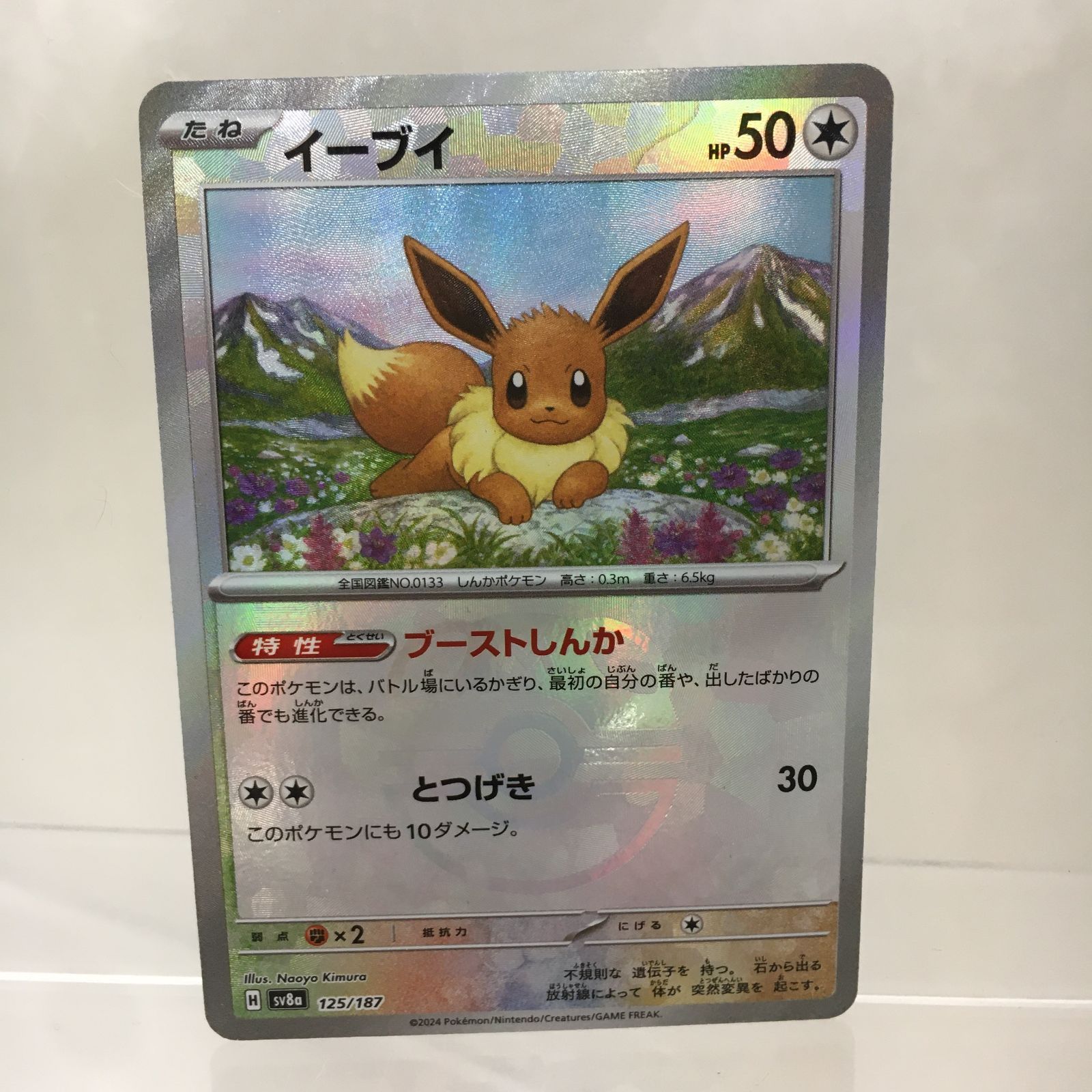 三沢店56-24-0223] ポケモンカード イーブイ マスターボール ミラー