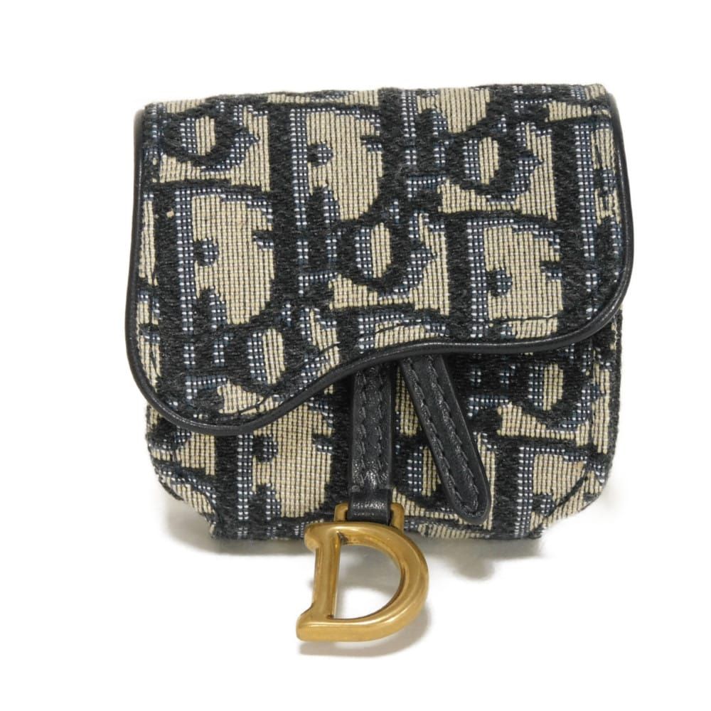 Dior ディオール サドル Air Pods pro ケース Dロゴ ブラック ネイビー