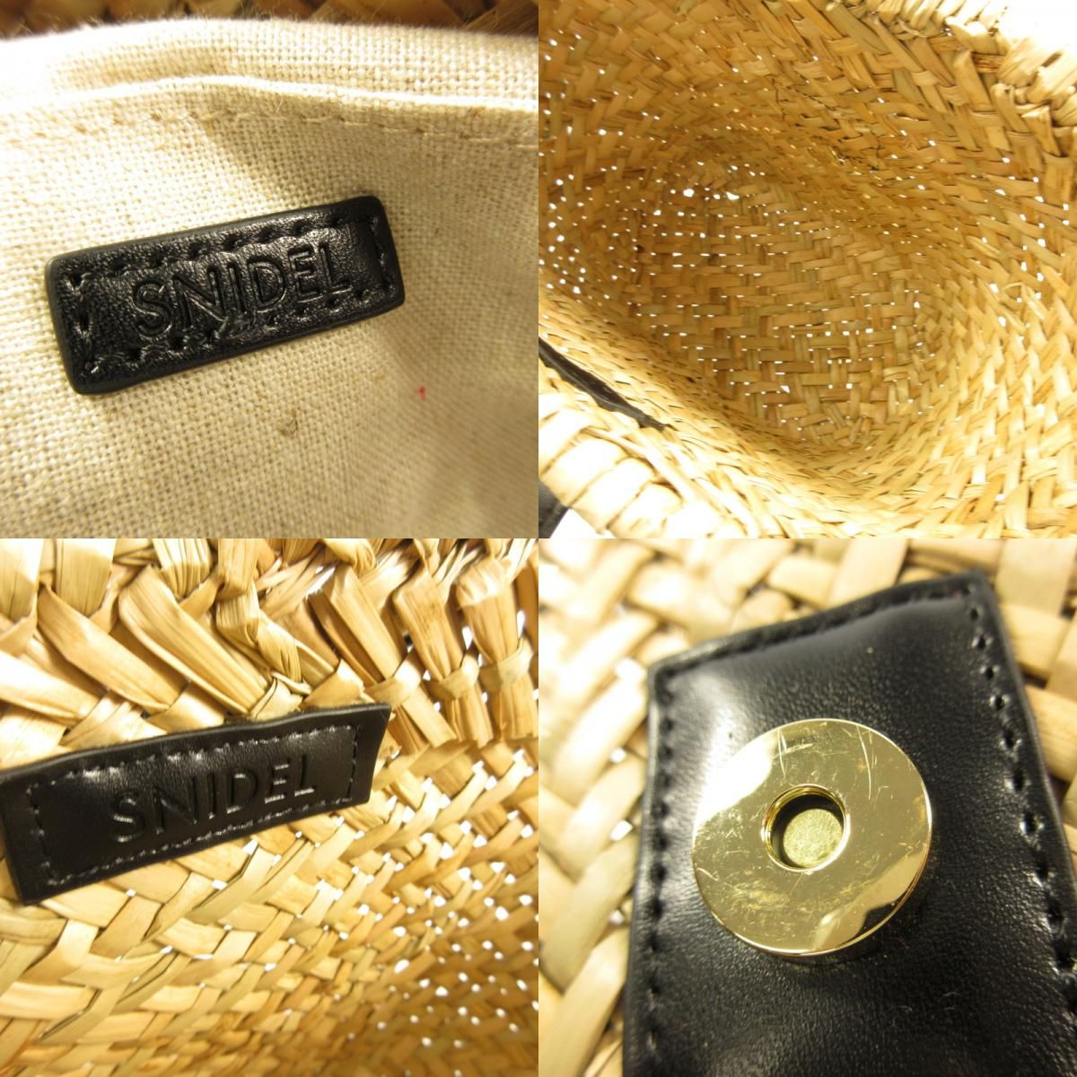 姫路東店】 中古 snidel | スナイデル ショルダーバッグ コットン