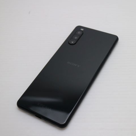 超美品 SOV43 Xperia 10 II ブラック スマホ SONY 即日発送 土日祝発送