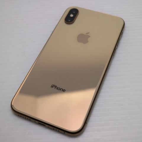 新品同様 SIMフリー iPhoneXS 256GB ゴールド スマホ 白ロム 即日発送