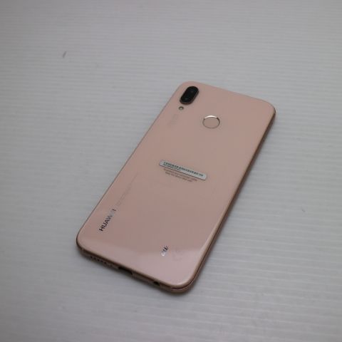 超美品 HWV32 HUAWEI P20 lite サクラピンク スマホ 即日発送 スマホ
