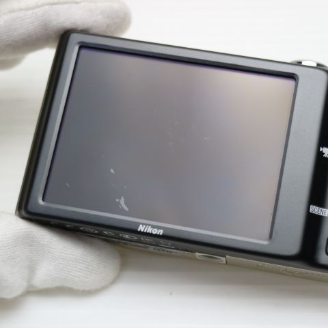 超美品 COOLPIX S6100 シャンパンシルバー 即日発送 デジカメ Nikon