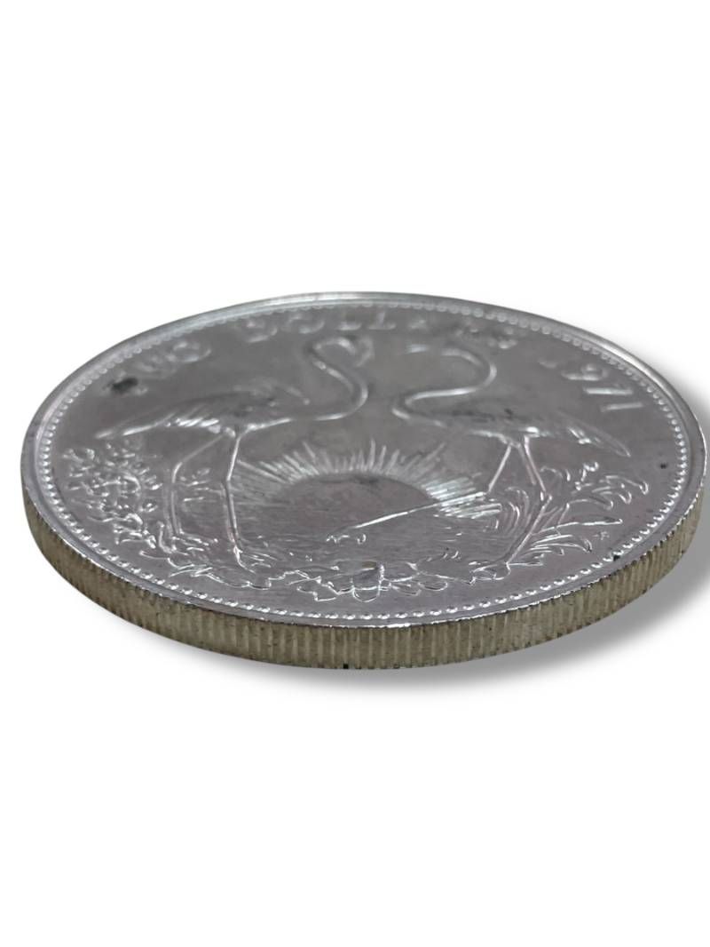 60]260121-010261-42 NT300 1972年 バハマ 銀貨 2ドル銀貨 エリザベス2