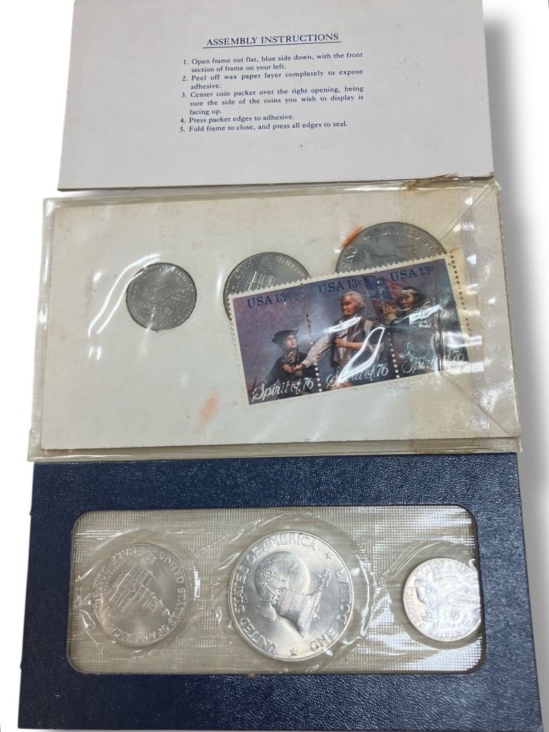 60]260129-10338-1481 SK600 アメリカ建国 200周年 銀貨セット 1776