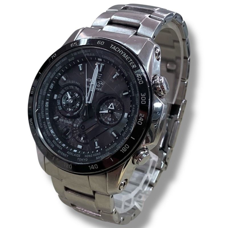 60]260206-10544-1040 TS400 CASIO EDIFICE EQW-T1010 腕周り最大16.5