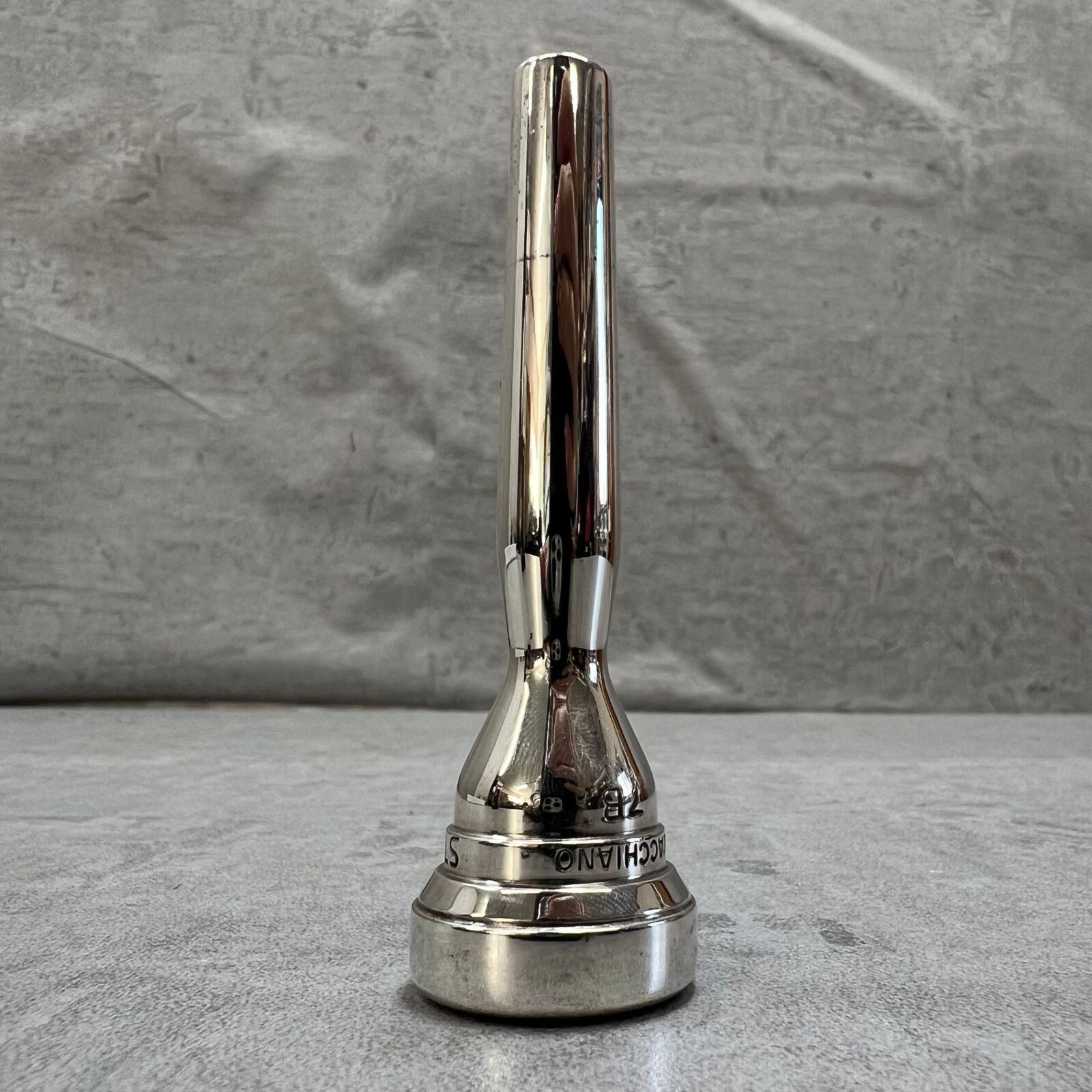 ストーク トランペット用マウスピース 7B 銀メッキ めっき シルバー