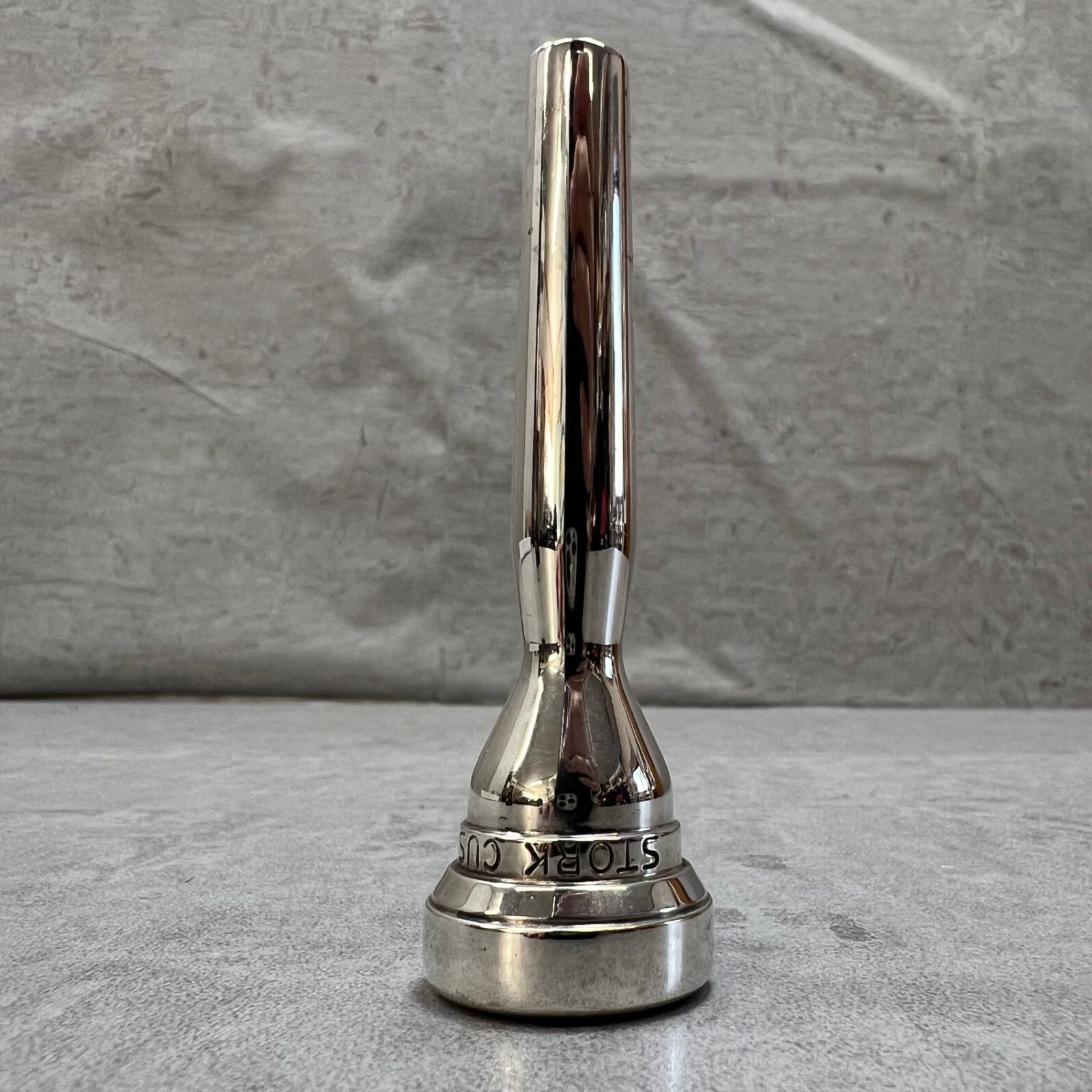 ストーク トランペット用マウスピース 7B 銀メッキ めっき シルバー