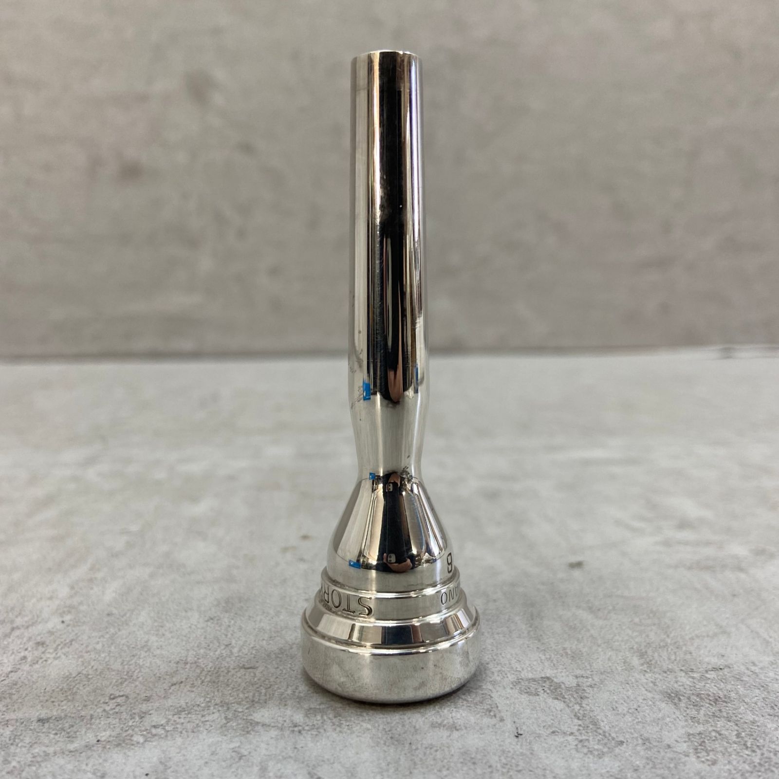 ストーク トランペット用マウスピース 3B 銀メッキ めっき シルバー