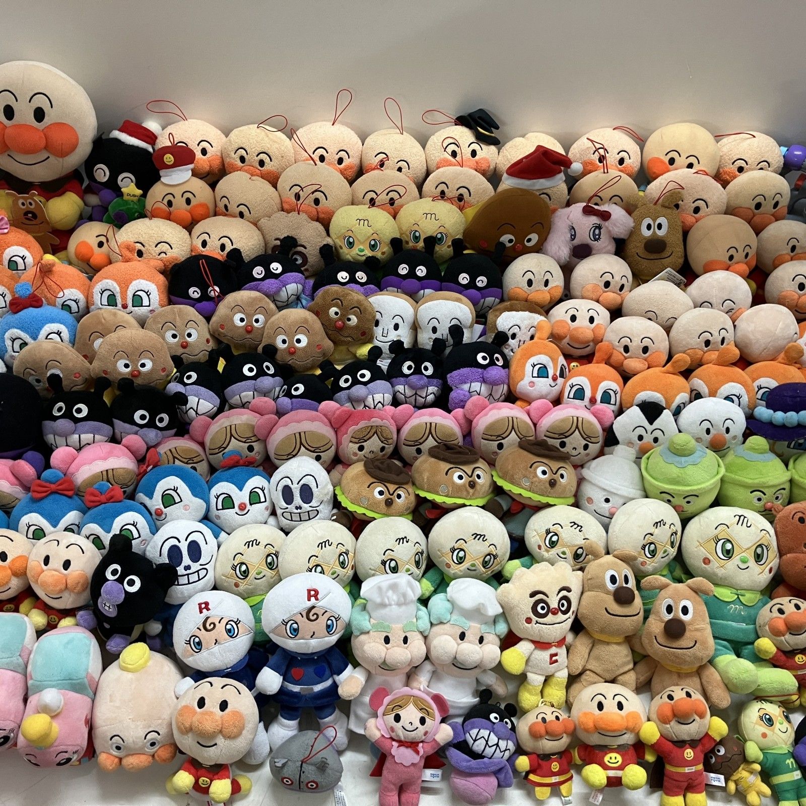 ◇ 【ジャンク品】 約180点 まとめ商品 アンパンマンミニぬいぐるみ 