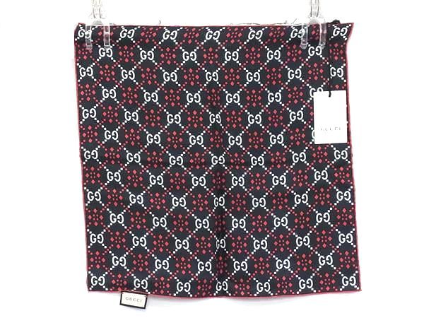 □新品□未使用□ GUCCI グッチ 548870 4G001 4177 GG柄 シルク100