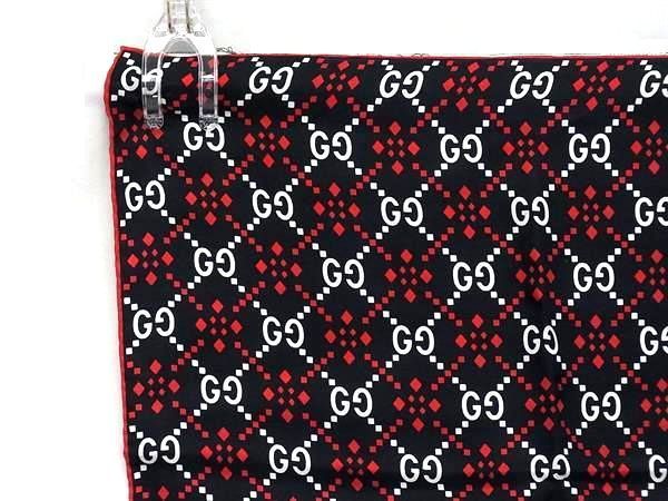 □新品□未使用□ GUCCI グッチ 548870 4G001 4177 GG柄 シルク100