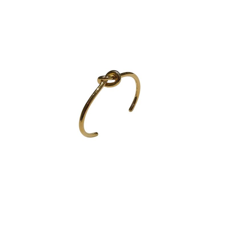 セリーヌ CELINE ノットエクストラシンブレスレット ゴールド メタル