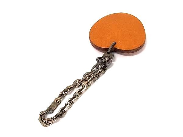 □美品□ HERMES エルメス フルーツポルトクレ レザー×SV925