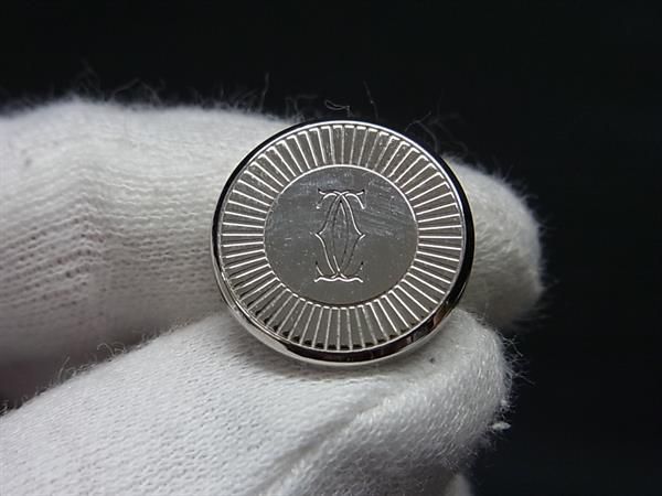 □極美品□ Cartier カルティエ 2Cロゴ SV925 カフスボタン