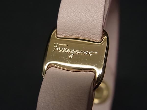 □極美品□ Salvatore Ferragamo フェラガモ ヴァラリボン レザー