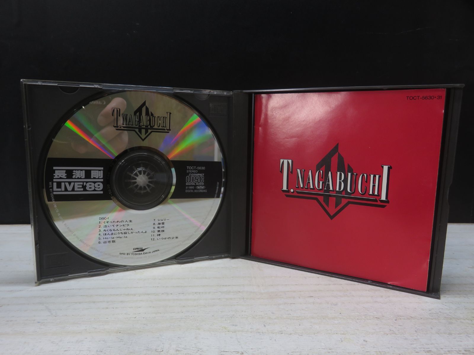 CD】長渕剛/LIVE89 - メルカリ