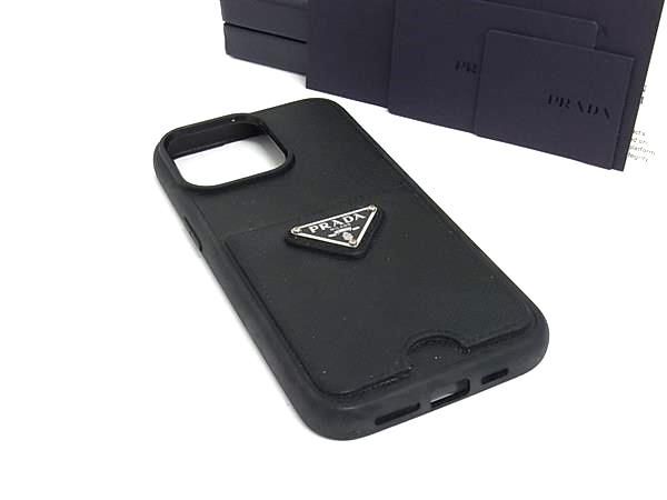 PRADA プラダ 1ZH183 サフィアーノレザー iPhone15 ProMax 対応