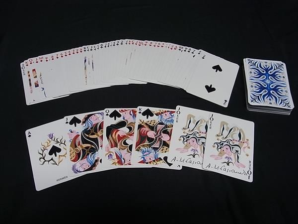 □新品□未使用□ HERMES エルメス トランプ カードゲーム テーブル