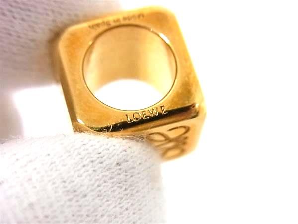 □美品□ LOEWE ロエベ アナグラム スモール ダイス チャーム