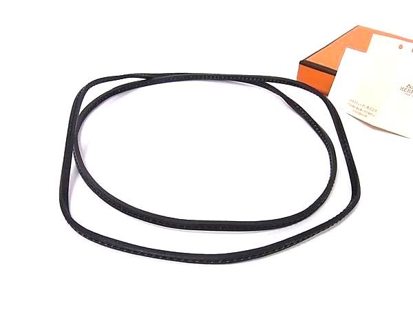 □新品同様□ HERMES エルメス ラニエール レザー チョーカー