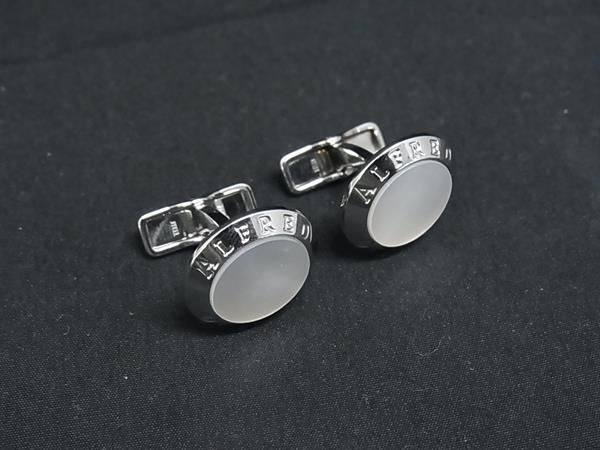 □極美品□ dunhill ダンヒル SV925 シェル カフスボタン カフリンクス