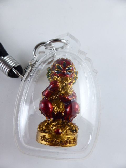 タイ呪物 メンシーフハーター 護符 プラクルアン ネックレス 金運