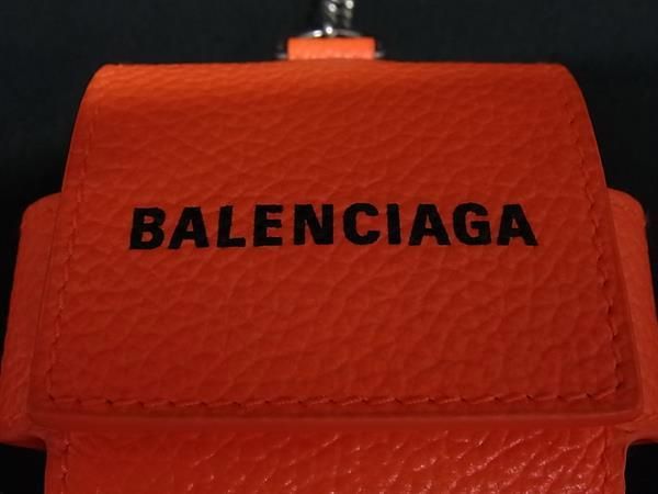 □新品□未使用□ BALENCIAGA バレンシアガ 655679 レザー AirPods Pro