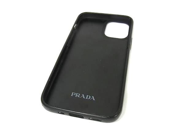 □美品□ PRADA プラダ サフィアーノレザー iPhone12 mini 対応