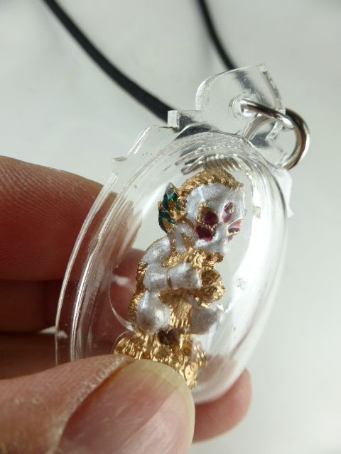 タイ呪物 メンシーフハーター 護符 プラクルアン ネックレス 金運の