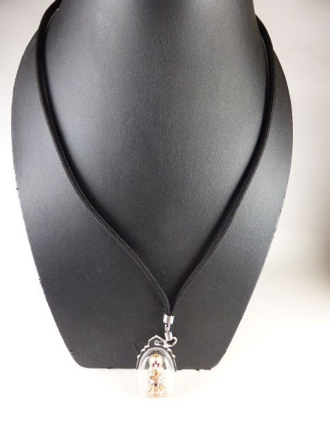 タイ呪物 メンシーフハーター 護符 プラクルアン ネックレス 金運の