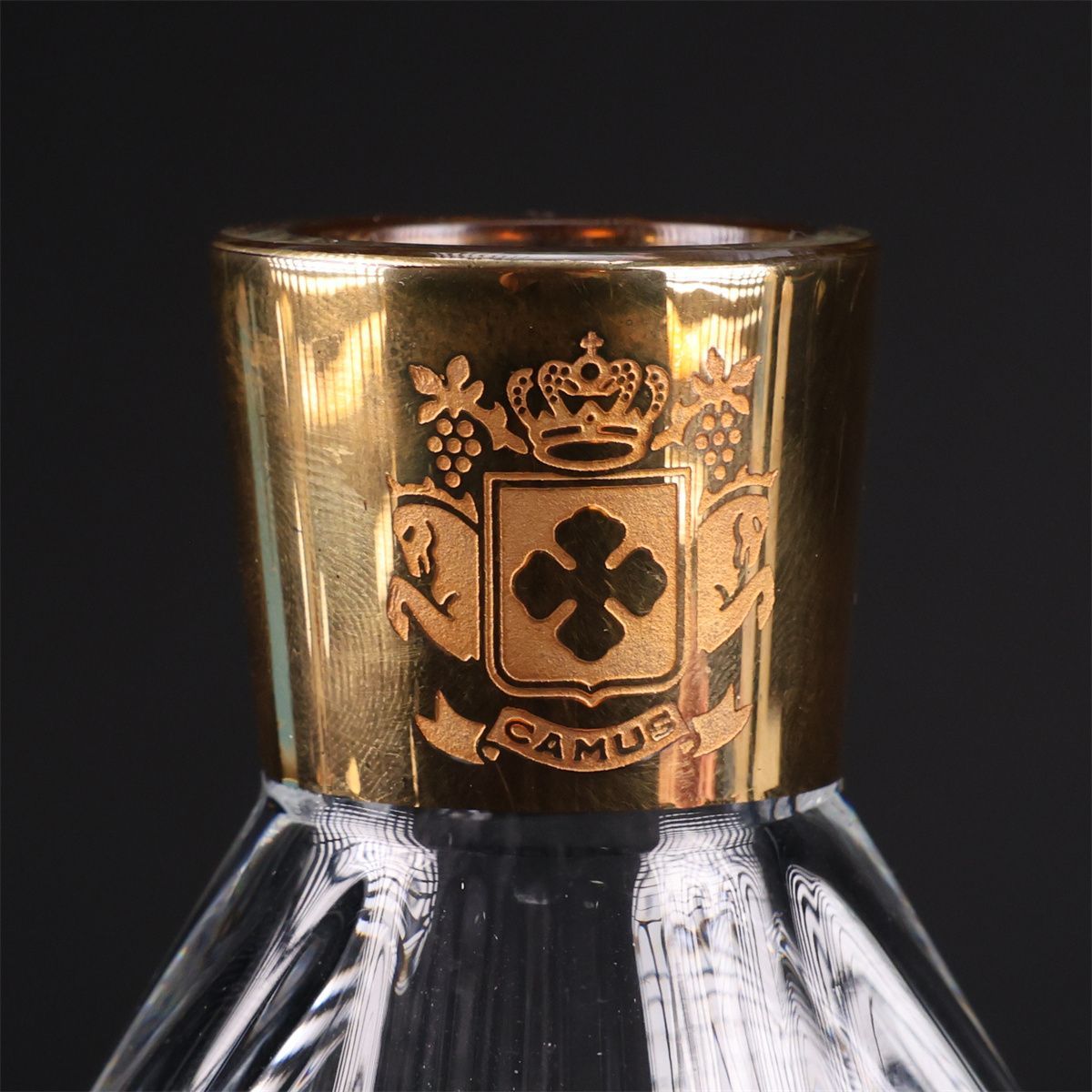 Baccarat 【バカラ】 カミュ CAMUS 空瓶 デキャンタ 酒瓶 高29.5㎝／栓