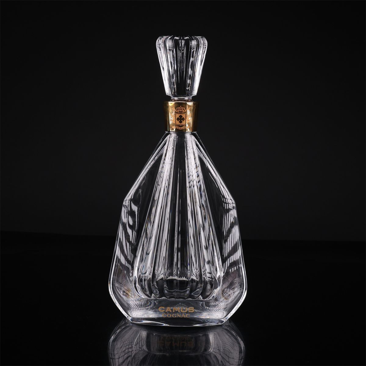 Baccarat 【バカラ】 カミュ CAMUS 空瓶 デキャンタ 酒瓶 高29.5㎝／栓