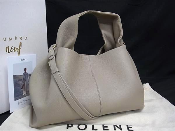 □新品同様□ POLENE ポレーヌ ヌメロヌフ レザー 2WAY クロスボディ