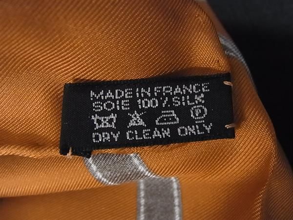 □新品同様□ HERMES エルメス ボルデュック リボン カレ45 プチカレ