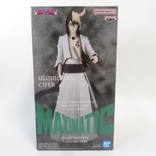 中古 未開封品 MAXIMATIC BLEACH ブリーチ ウルキオラ・シファー