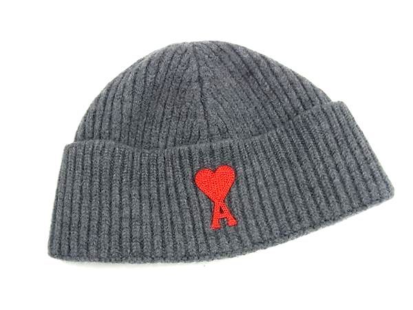 □新品□未使用□ AMI PARIS アミパリス Ami De Coeur ビーニー ウール