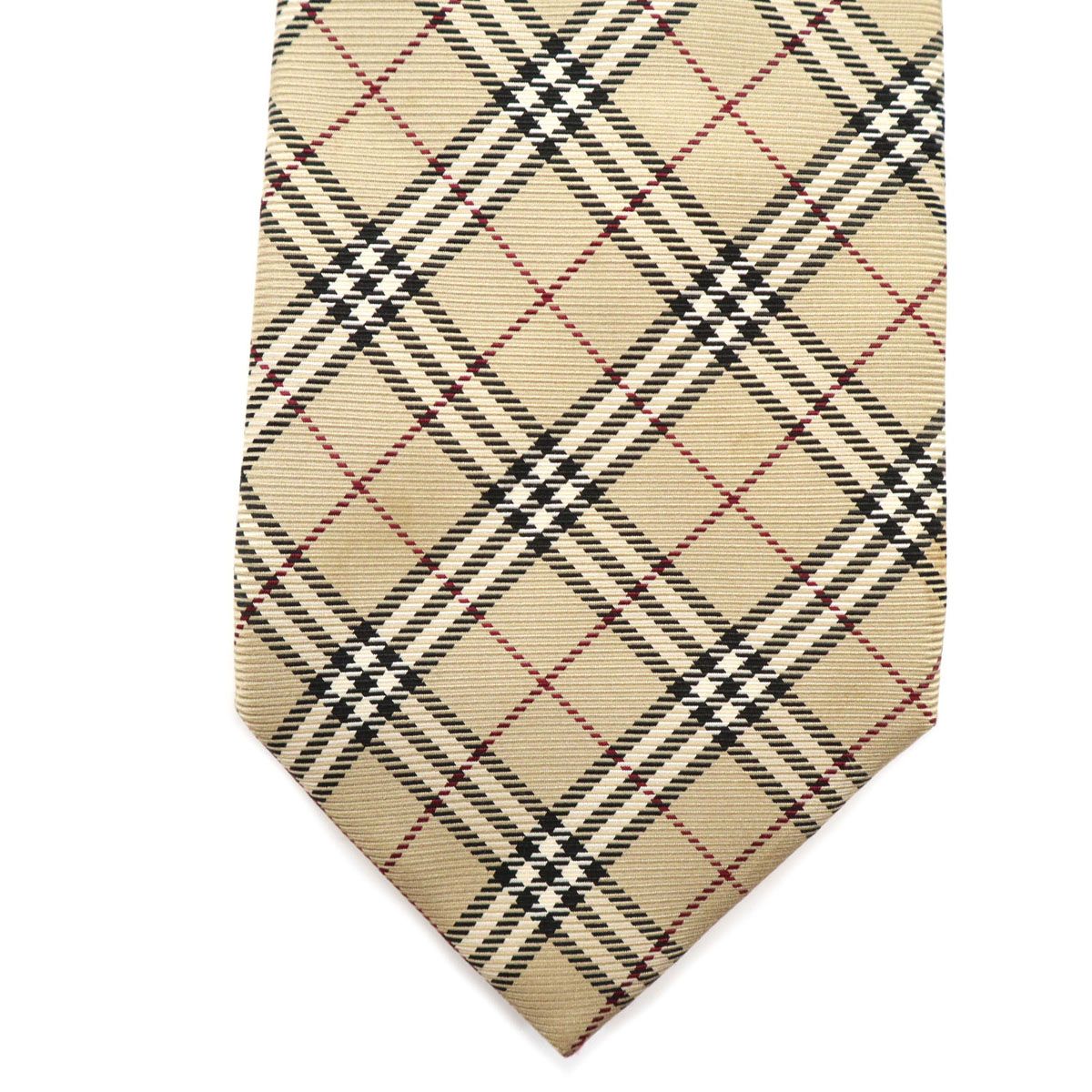 BURBERRY LONDON バーバリーロンドン 日本製 シルク ノバチェック