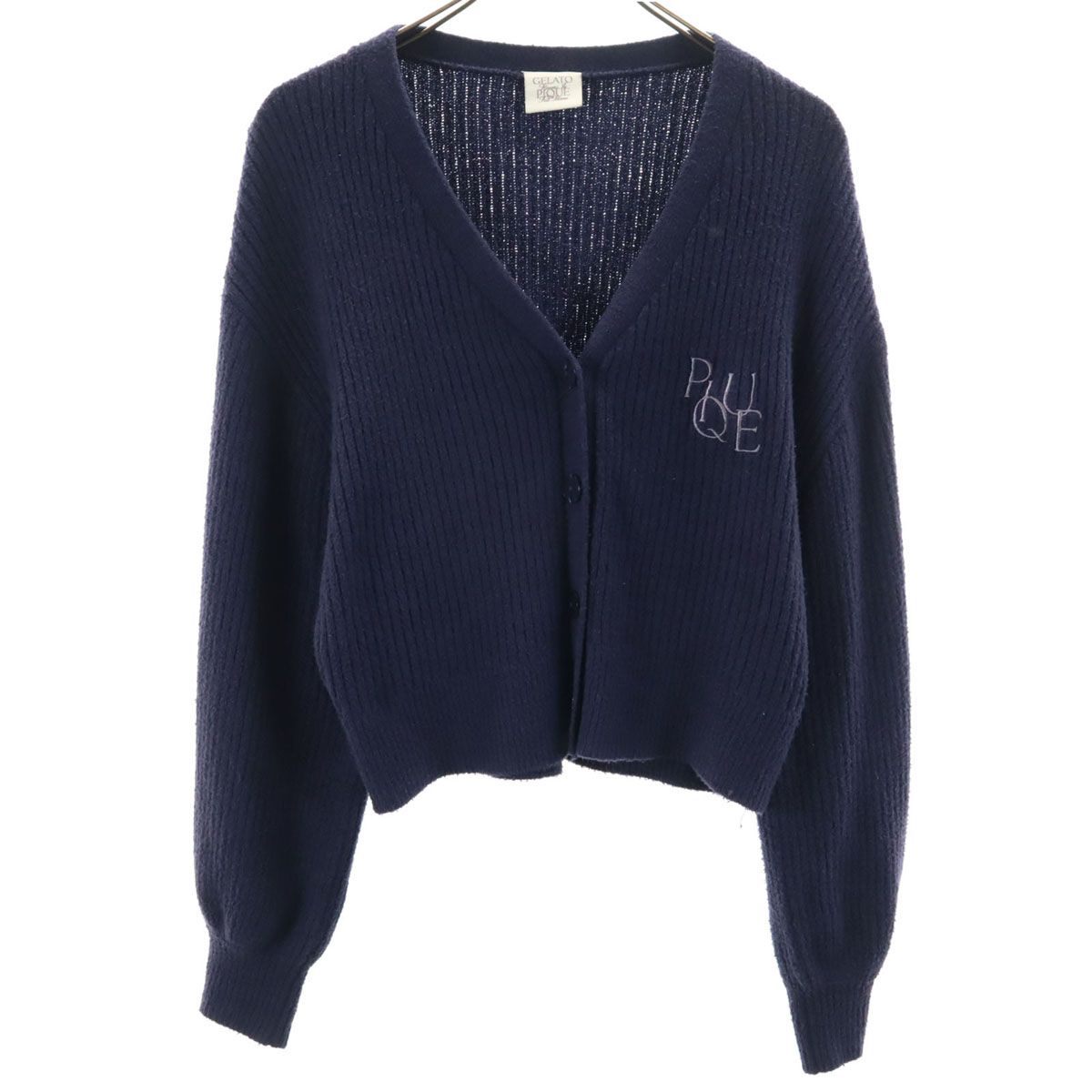 gelato pique ジェラートピケ 長袖 ルームウェア F ネイビー ふわもこ