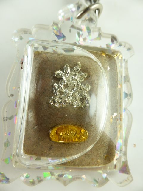 タイ呪物 呪符 ジンジョークカオハン 九尾の狐 プラクルアンネックレス