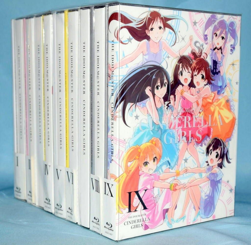 アニメBlu-ray アイドルマスターシンデレラガールズ 完全生産限定版全9