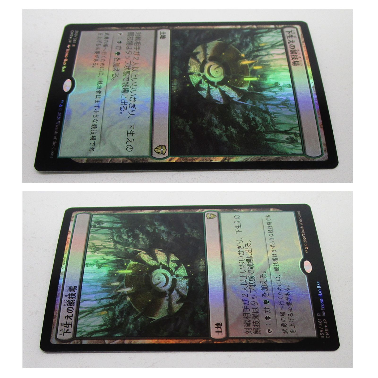 MTG 下生えの競技場 Foil 日本語版 プレイ用 - メルカリ