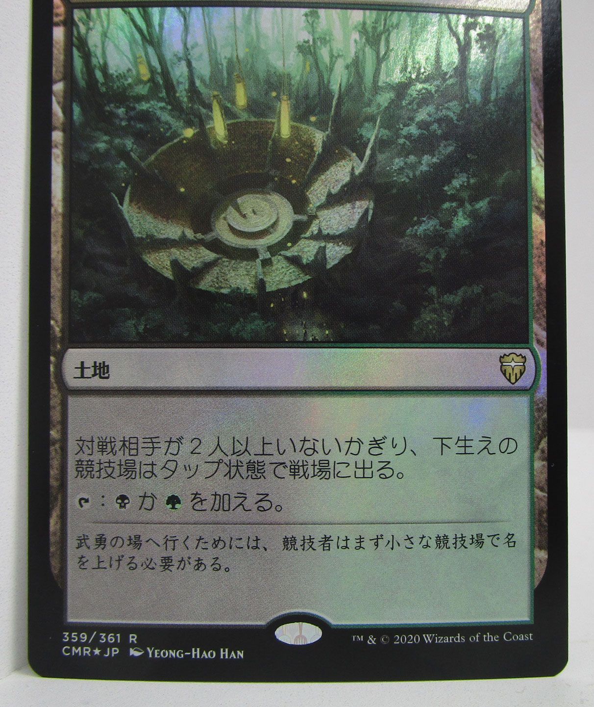 MTG 下生えの競技場 Foil 日本語版 プレイ用 - メルカリ