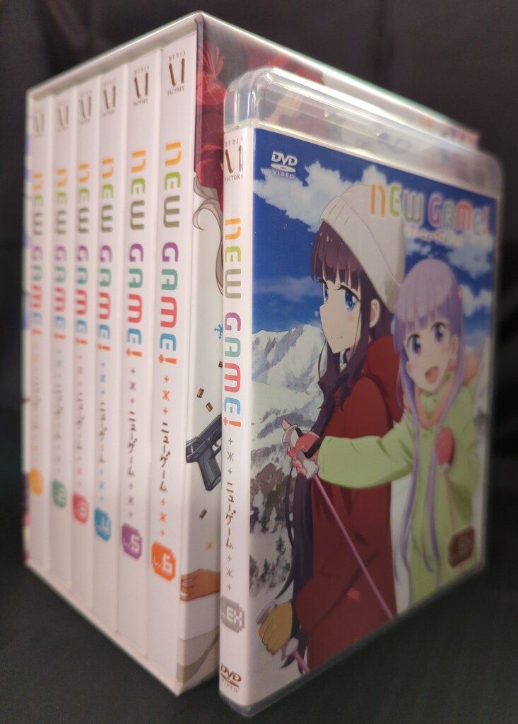 アニメBlu-ray NEW GAME! 初回全6巻+EX セット - メルカリ