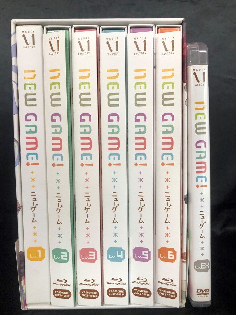 アニメBlu-ray NEW GAME! 初回全6巻+EX セット - メルカリ