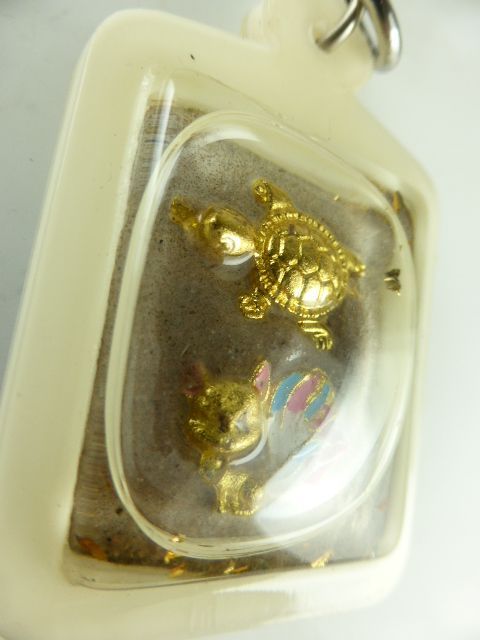 タイ呪物 呪符 ジンジョークカオハン 九尾の狐 プラクルアンネックレス