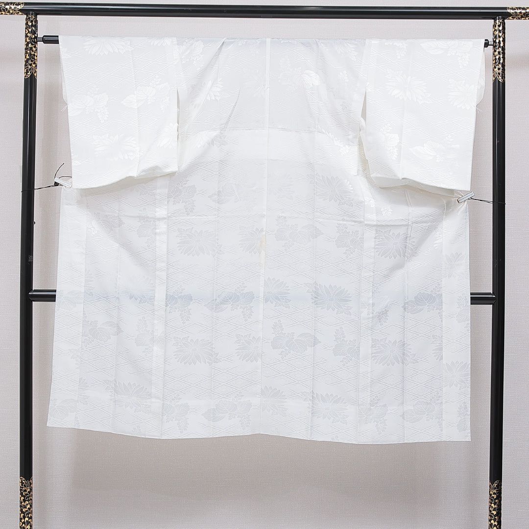 長襦袢 洗える着物 無双袖 身丈132cm 裄丈64cm ポリエステル Bランク