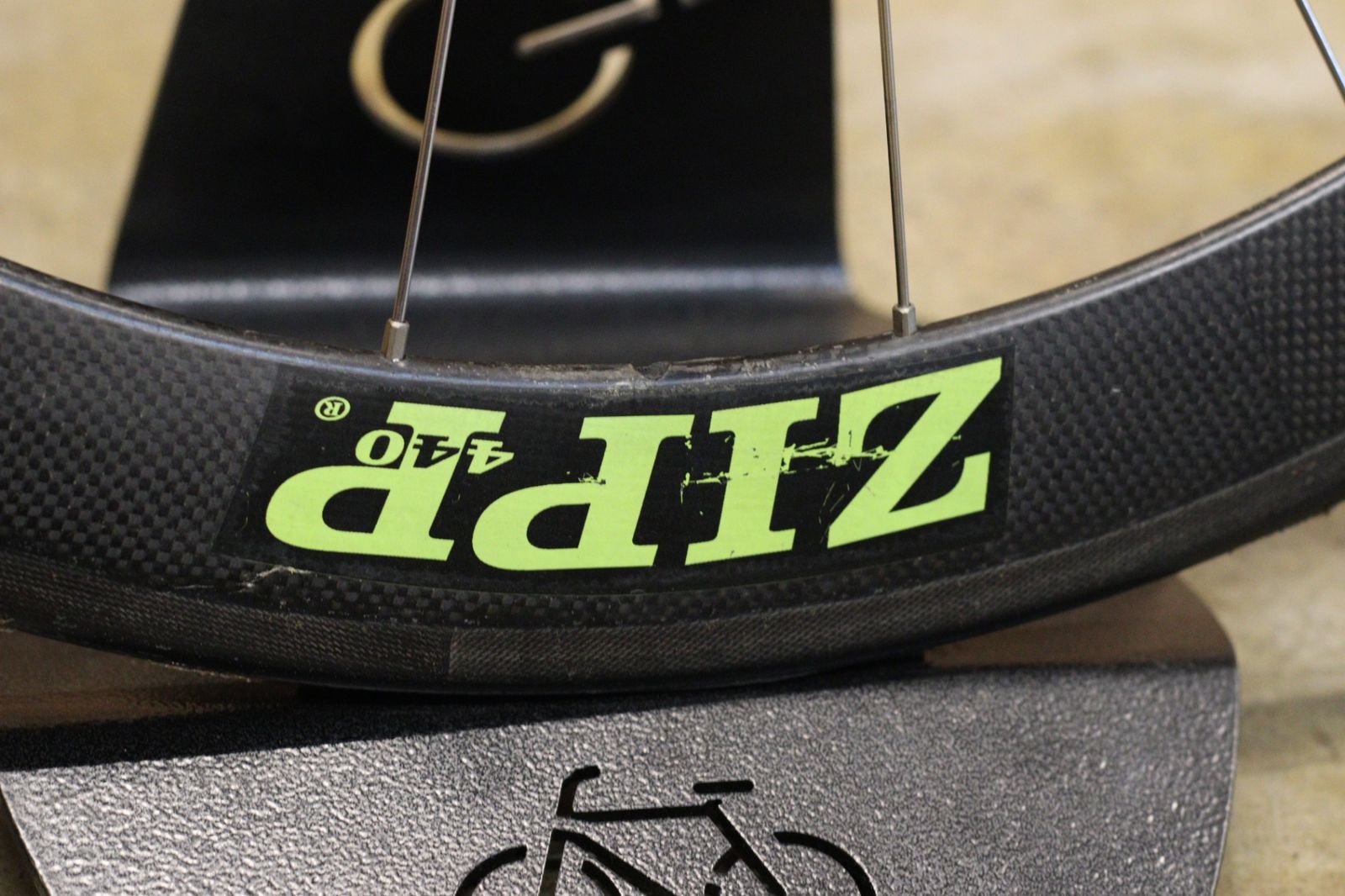 ジップ ZIPP 440 カーボン チューブラー ホイールセット シマノ 10S