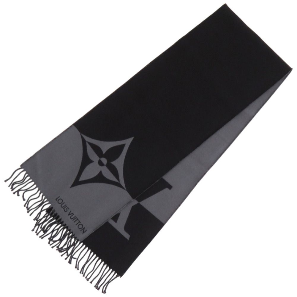 新品同様 ルイ ヴィトン グラフィック デュアル M79097 マフラー