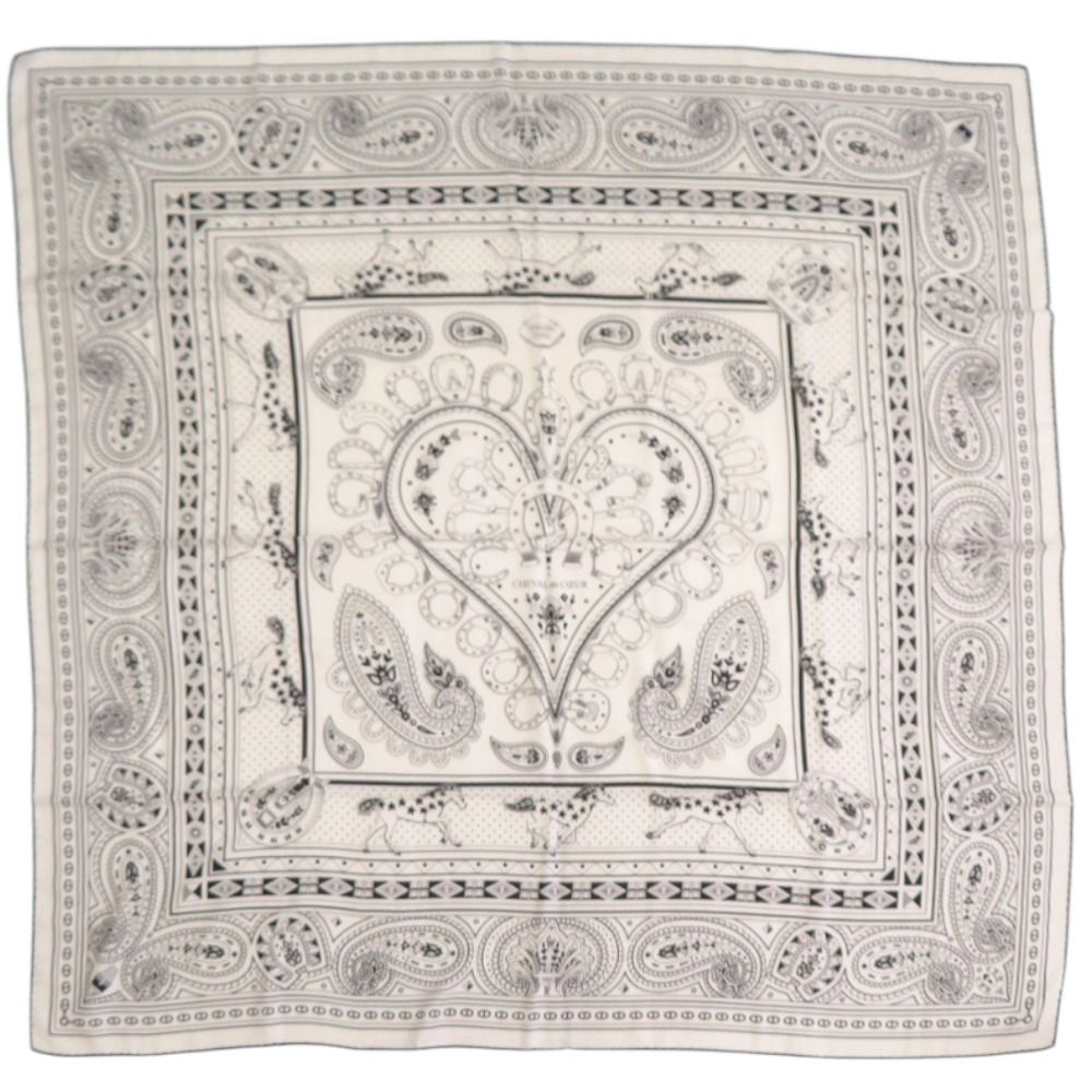 未使用品 エルメス カレ140 シュヴァルドゥクール カシシル140